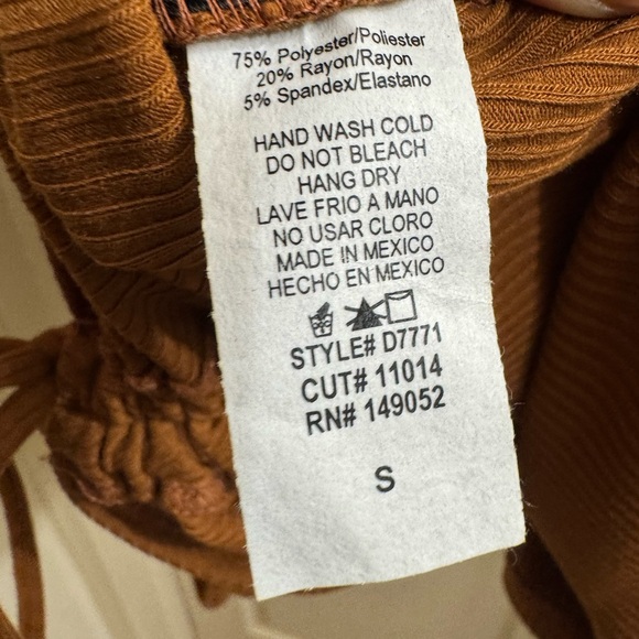 NWT Fashion Nova Elegant Brown Ruched Dress - Picture 5 of 5